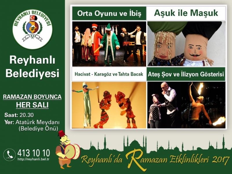 Reyhanlı Belediyesi Ramazan Etkinlikleri 2017